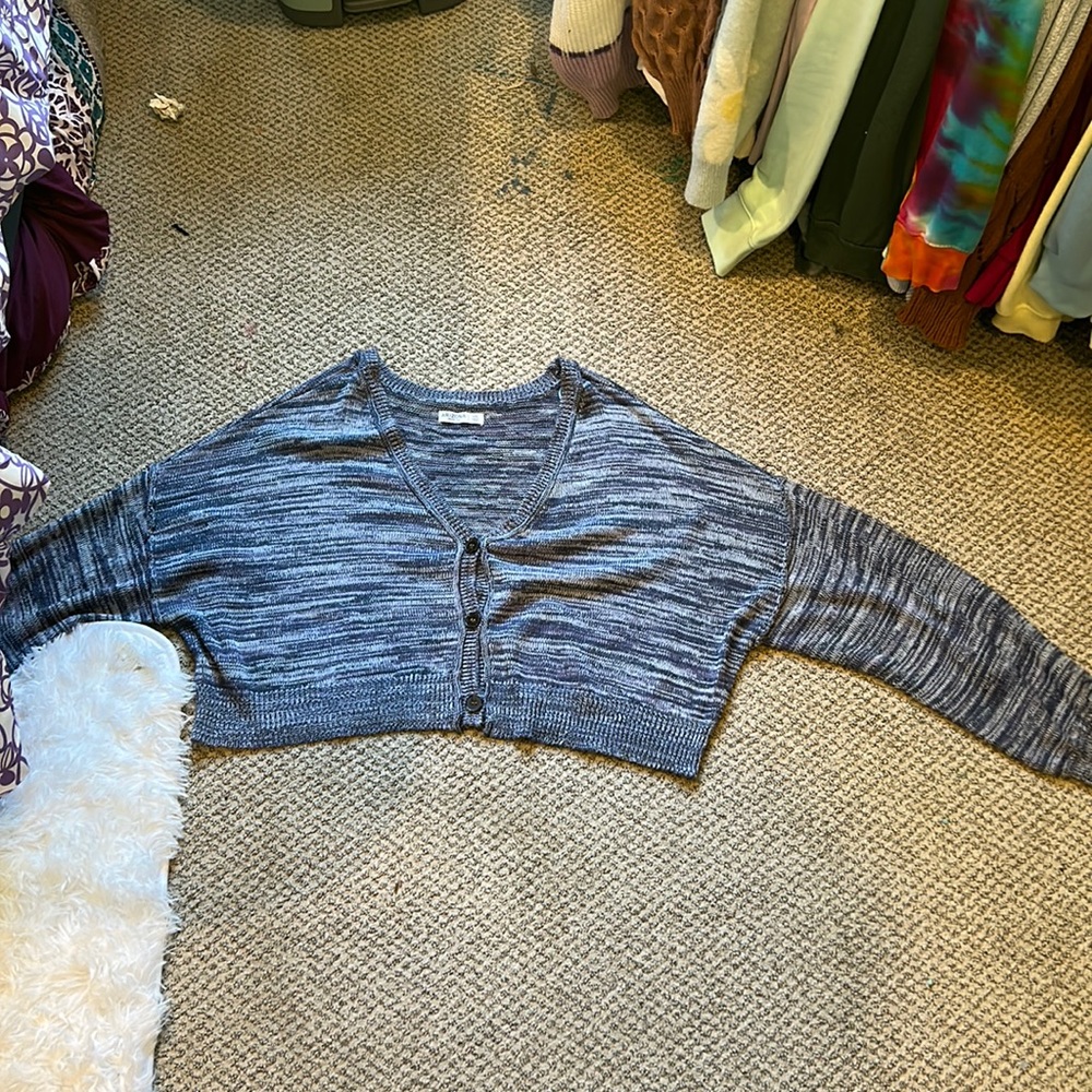 Sweater Tank Top and Cardigan Set